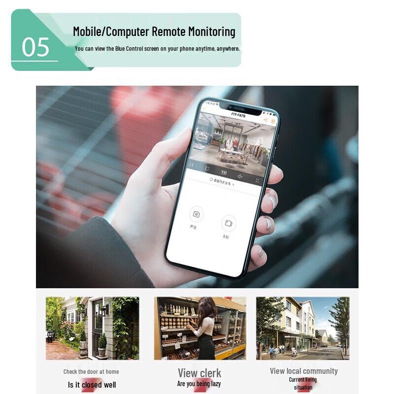 Dahua 4MP POE Motorized Zoom Network HD IR Surveillance Camera CN plug (adapter included)