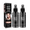 2pcs 100ml Makeup Setting Spray Moisturizing Lotion Hydrate Oil Control Long-lasting Natural Matte Refreshing Quick Fixer Cosmetics