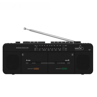 F-539 Двухкассетный магнитофон Студенческое радио Изучение иностранного языка Караоке Кассетный магнитофон