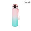 1000ML Portable Sports Water Bottle - Durable, Anti-Fall Plastic for Men & Women