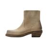 Fashionable Comfortable Short Boots Men Boots Sand-Brown 2011620107