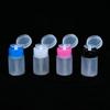 Manicure UV Gel Cleaner Nail Polish Remover Clean Acetone Pump Dispenser Container Empty Bottle