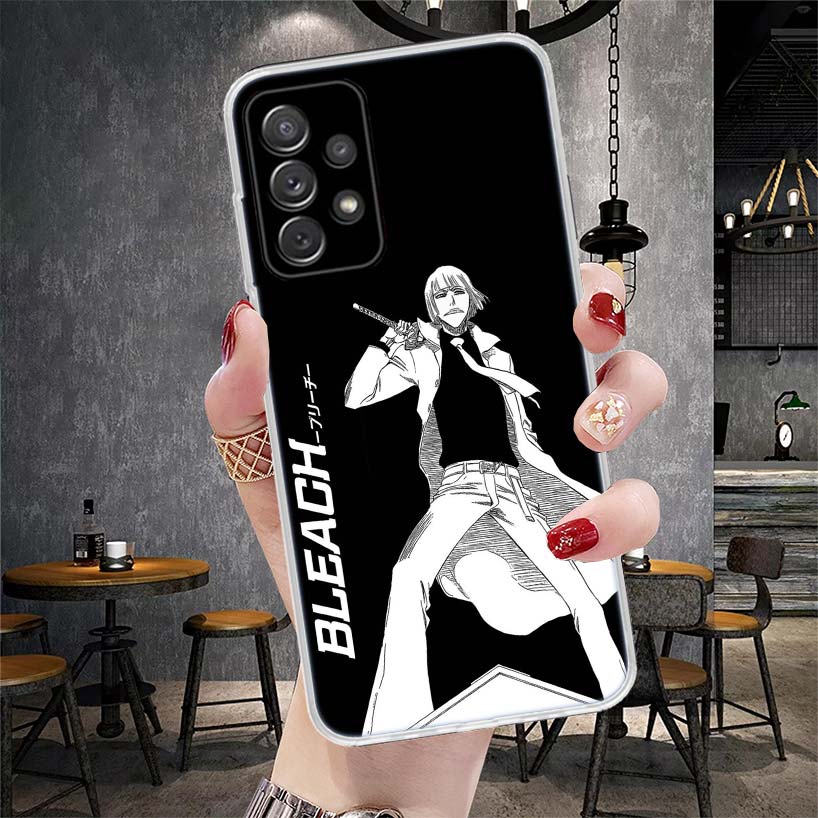 Bleach Синдзи Хирако Мягкий чехол для телефона для Samsung Galaxy A13 A14 A15 A16 A17 A53 A54 A55 A56 A57 A33 A34 A35 A36 A37 A23 A24 A25