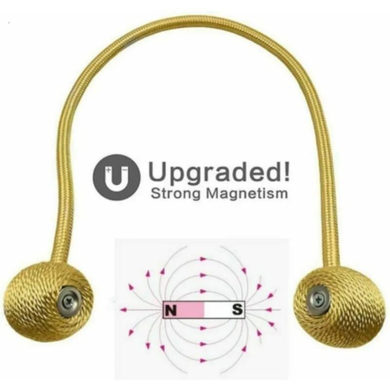 Подхваты для штор - Магнитные подхваты для штор, Удобные подхваты для штор в европейском стиле, Декоративные шторы из полиэстера для дома