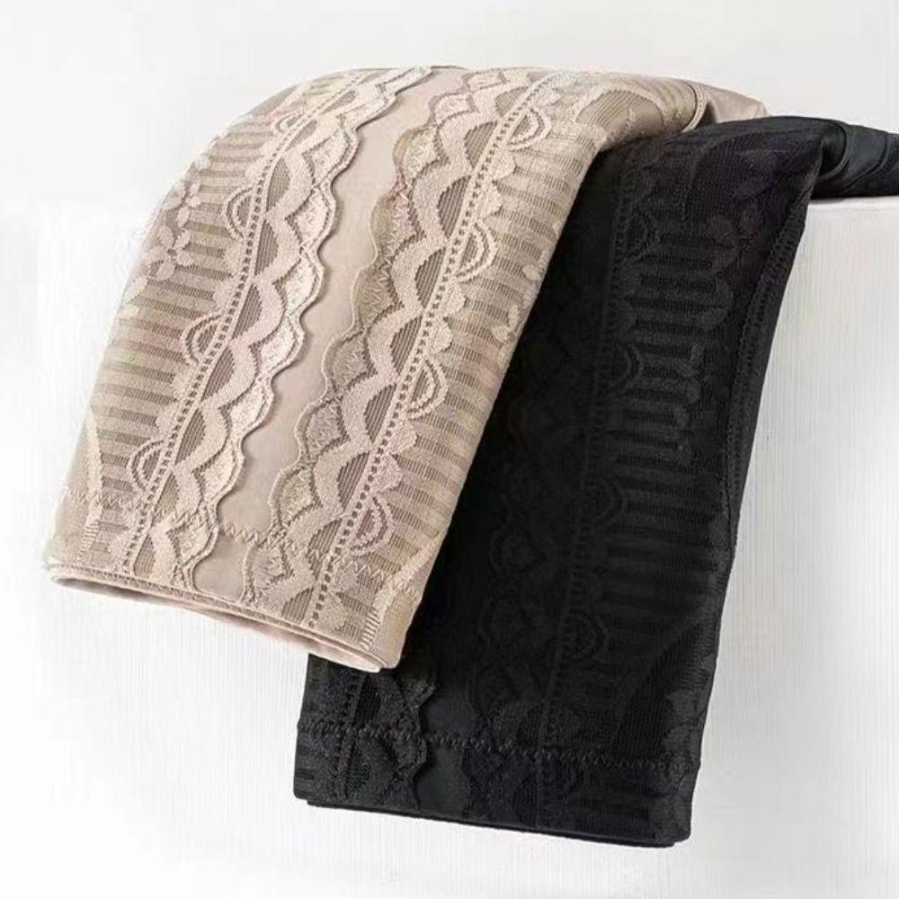 Утягивающее нижнее белье с высокой талией, кружевные трусики для формирования фигуры с цветочным узором, нижнее белье для контроля живота, женское