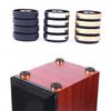 Gold Sliver Black Audio Stereo SoundBox Mats Speaker Spikes Amplifier Feet Pad Speaker Stand Feets Speaker Isolation Feet