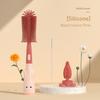 3 In 1 Silicone Brush Baby Bottle Cleaner Brush Non-Scratch Baby Milk Bottle Cleaner