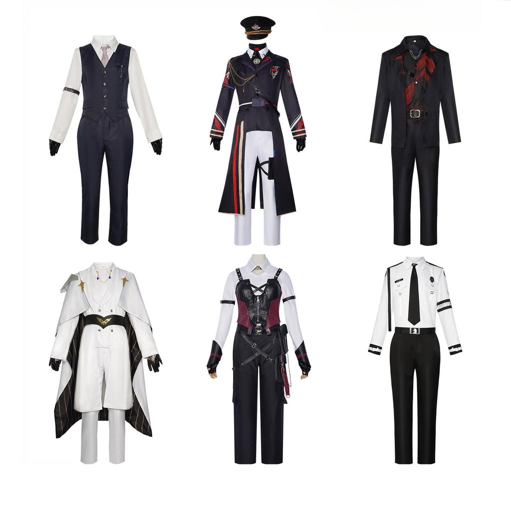 Игра Любовь и Глубокий космос Ксавье Сайлус Калеб Косплей Костюм Униформа Мисс Хантер Хэллоуин Карнавальная вечеринка Рождество Игра Роль Одежда Одежда