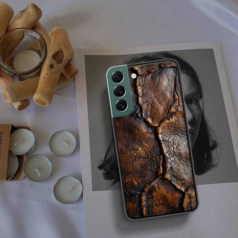 Чехол для телефона под крокодилью кожу для Samsung Galaxy S22 S25 Ultra S21 S10 Plus S26 Edge S20 S23 S24 FE Чехол Силиконовый Мягкий ТПУ Прозрачный