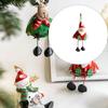 Рождественский Санта Олень Подвеска Витрина магазина Рождественские дисплеи Ретро фигурки Подвесная Железная Расписная Подвеска Санта