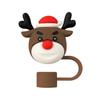 10mm Cute Cup Straw Cap Accessory: Perfect Christmas Gift!