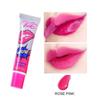 Fizz Non-removable Lipstick Liquid Lipstick Cosmetics Lip-off Mask for Women 6 Colors, 04-Rose Pink, 1 Piece, 2.04 Rose Pink