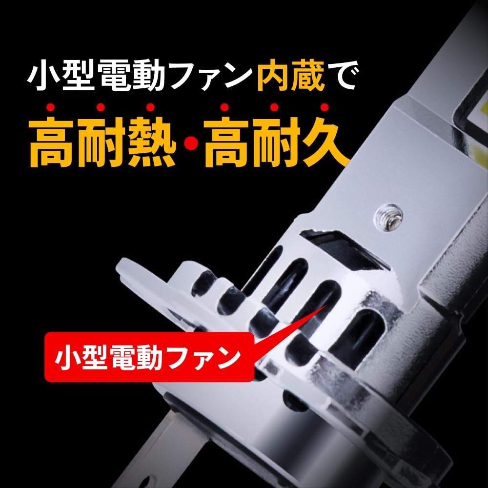 HID Shop H7 LED Headlight Explosive White Vehicle Inspection Compatible