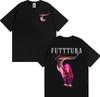 Singer TINI STOESSEL Futtura Album 2025 Tour T-shirt Men Women Fashion Oversized Retro T Shirt Cotton Casual Breathable T Shirt