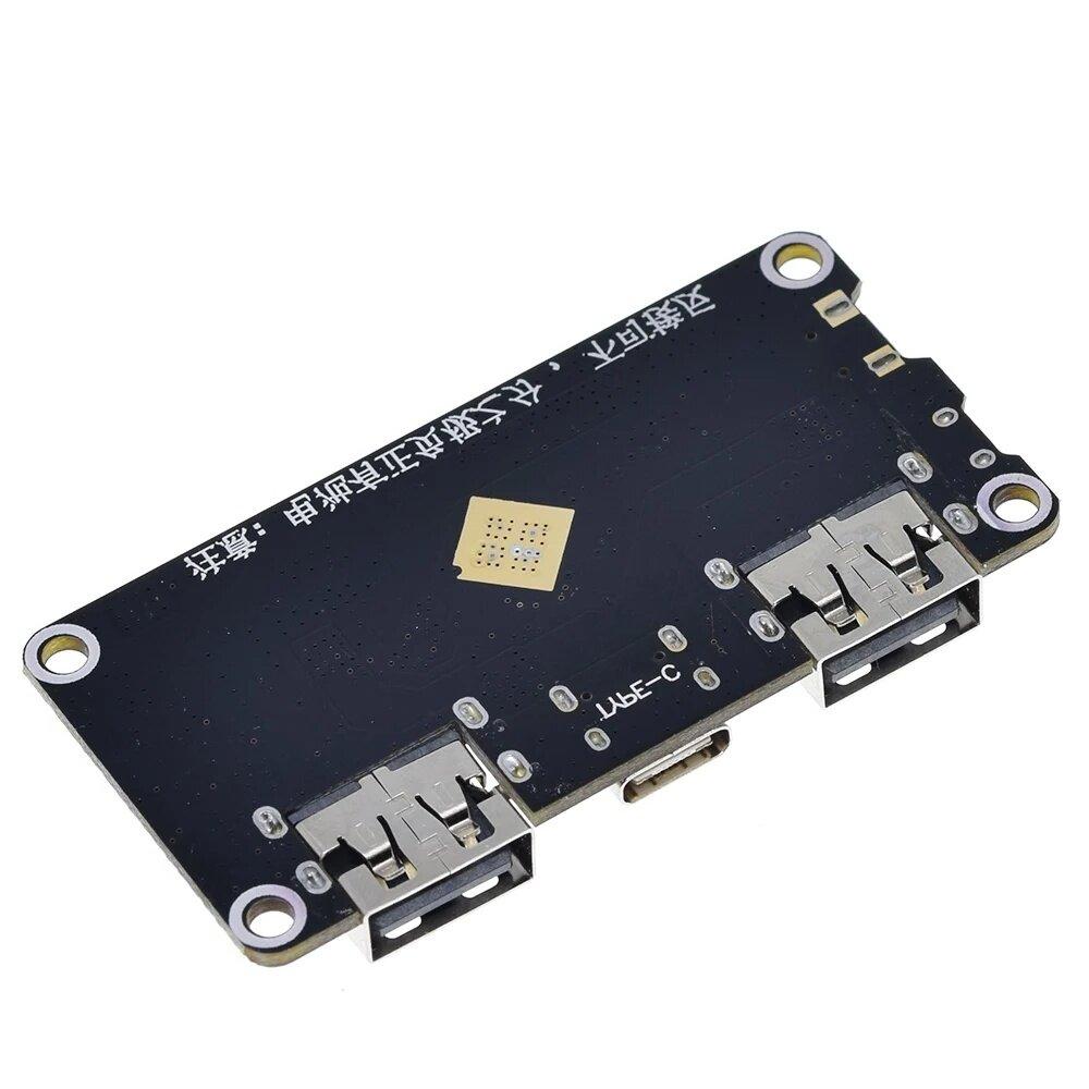 IP5328P Dual USB 18650 зарядное устройство Treasure Tpye-c 3,7 В до 5 В 9 В 12 В повышающее быстрое зарядное устройство печатная плата QC2.0 QC3.0