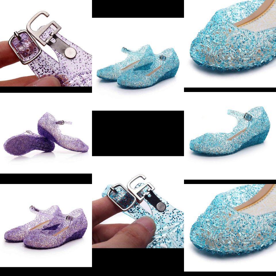 Stylish Summer Toddler Kids Baby Girls Wedge Sandals Crafted From Durable Pvc Material