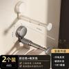 Retractable hanger No punching Wall hanging Balcony Bathroom Multifunctional storage Clothes drying rod Household shelf artifact