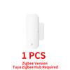 WiFi Tuya Zigbee Door Sensor Window Sensor Contact Open Close APP Remote Control Compatible With Alexa Google Assistant