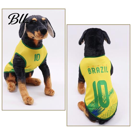 Mesh Dog Tank Top Soccer Jersey T-Shirt Breathable Sleeveless Summer Football Style Pet Shirt Apparel Game Day Outfit for Small Medium Large Dogs
