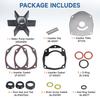 Water Pump Impeller Repair Kit 8M0100526 Rubber Impeller Gasket Plate Fits For Mercury Mariner Outboard MerCruiser Sterndrive