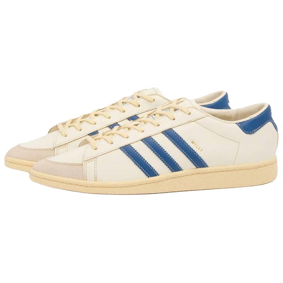Willy Chavarria x adidas Jabbar Dress Low Молочно-белый Темно-синий Унисекс Кроссовки Крем JR6862