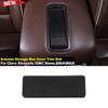 For 14-18 Chevy Silverado Armrest Storage Box Slot Mat Trim Sticker Carbon Fiber