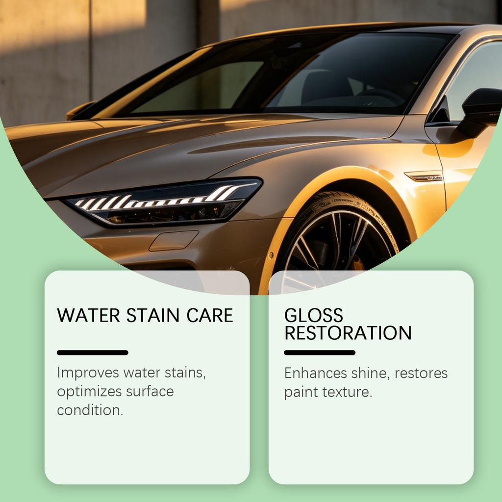 Hikmarion Car water stain remover Cleans car water stains and dirt, protects the surface for a smooth and shiny finish