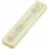 Skater Chopsticks and Spoon Combination Set, Silver Ion Ag+ Antibacterial, Sumikkogurashi Cat Brothers, Made In Japan, 18cm, CCS3SAAG