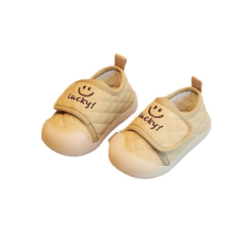 Детская обувь для ходьбы для мальчиков и девочек, мягкая подошва, повседневная обувь для детей, младенцев, новорожденных, нескользящая обувь на плоской подошве, дышащая обувь
