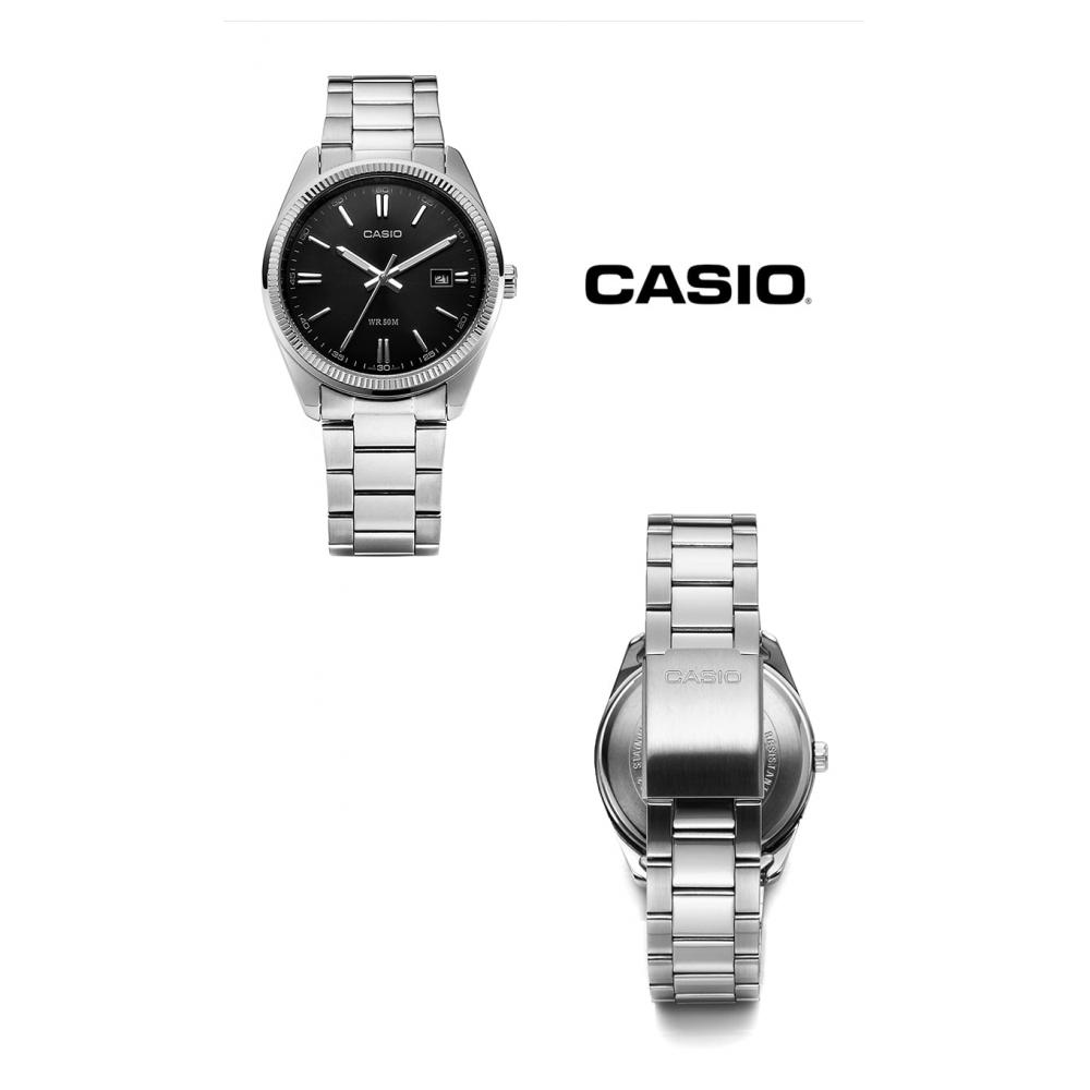 Casio Mtp 1302d 1a1vdf  Mtp 1302d 1a1  Аналоговые Часы Студенческие Мужские Металлические