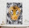 Тигр абстрактный постер