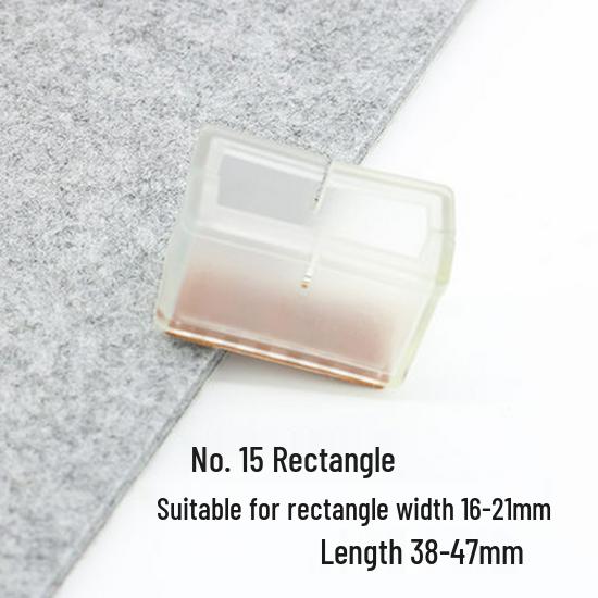 Прозрачные противоскользящие защитные чехлы для ножек стульев и столов