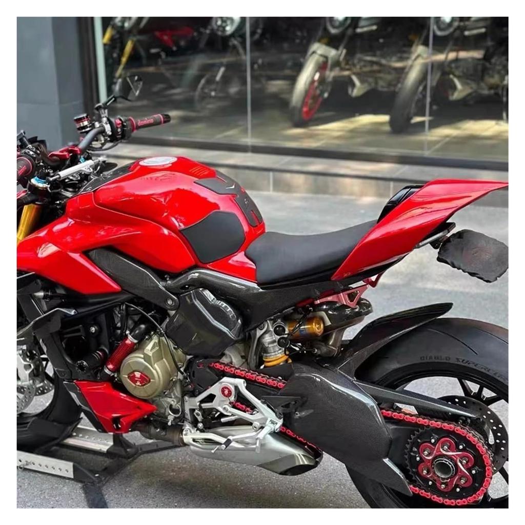 Крепление номерного знака для мотоцикла Ducati Panigale V2 V4 V4S 2018-2024 Держатель номерного знака мотоцикла Светодиодный свет Задний крепеж Защитник