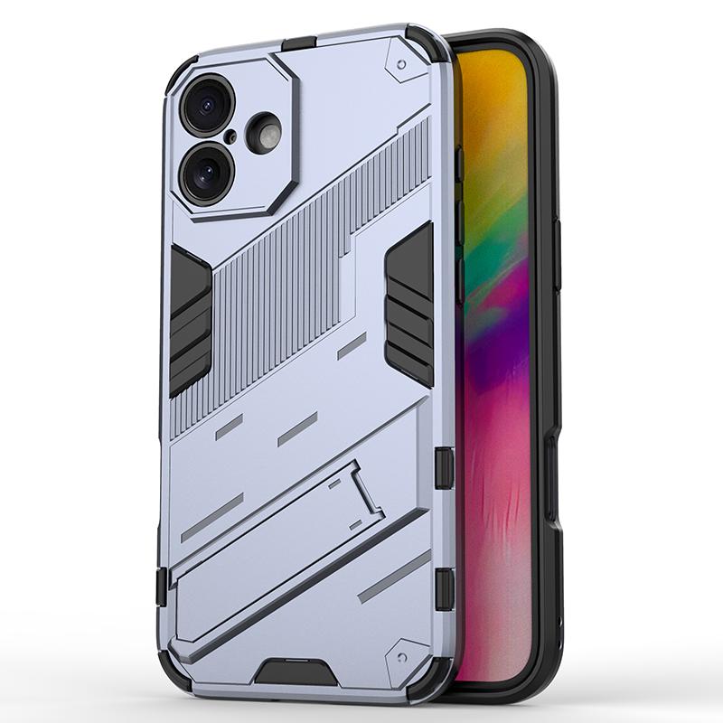 Fundas For iPhone 16 Pro Max Case Shockproof Armor Holder Back Coque для iPhone 11 12 Mini 13 14 15 Pro Max 16 Plus Phone Cover