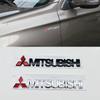 Для Lancer 9 ASX L200 Colt Pajero Outlander Eclipse EVO 15.2x2см Металлическая 3D Наклейка с Буквами для Автомобиля Значок на Задний Багажник