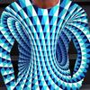 Stylish Visual Illusion 3D Digital Print Men's Casual Comfy Long Sleeve T-shirt Clothes Spring Summer AutumnTops Men
