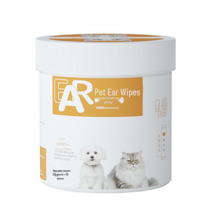 Pet Eye Wipes - Non-Woven Tear Stain and Dirt Remover for Cats and Dogs