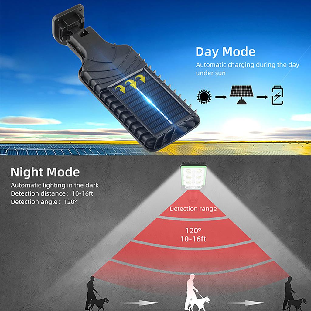 Солнечный уличный садовый светильник для дома, уличный водонепроницаемый датчик, сельский двор, супер яркий светодиодный настенный светильник