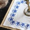 Square Table Napkin 29*37cm Cover Cloth Creative Retro Embroidery Meal Mat  Kitchen