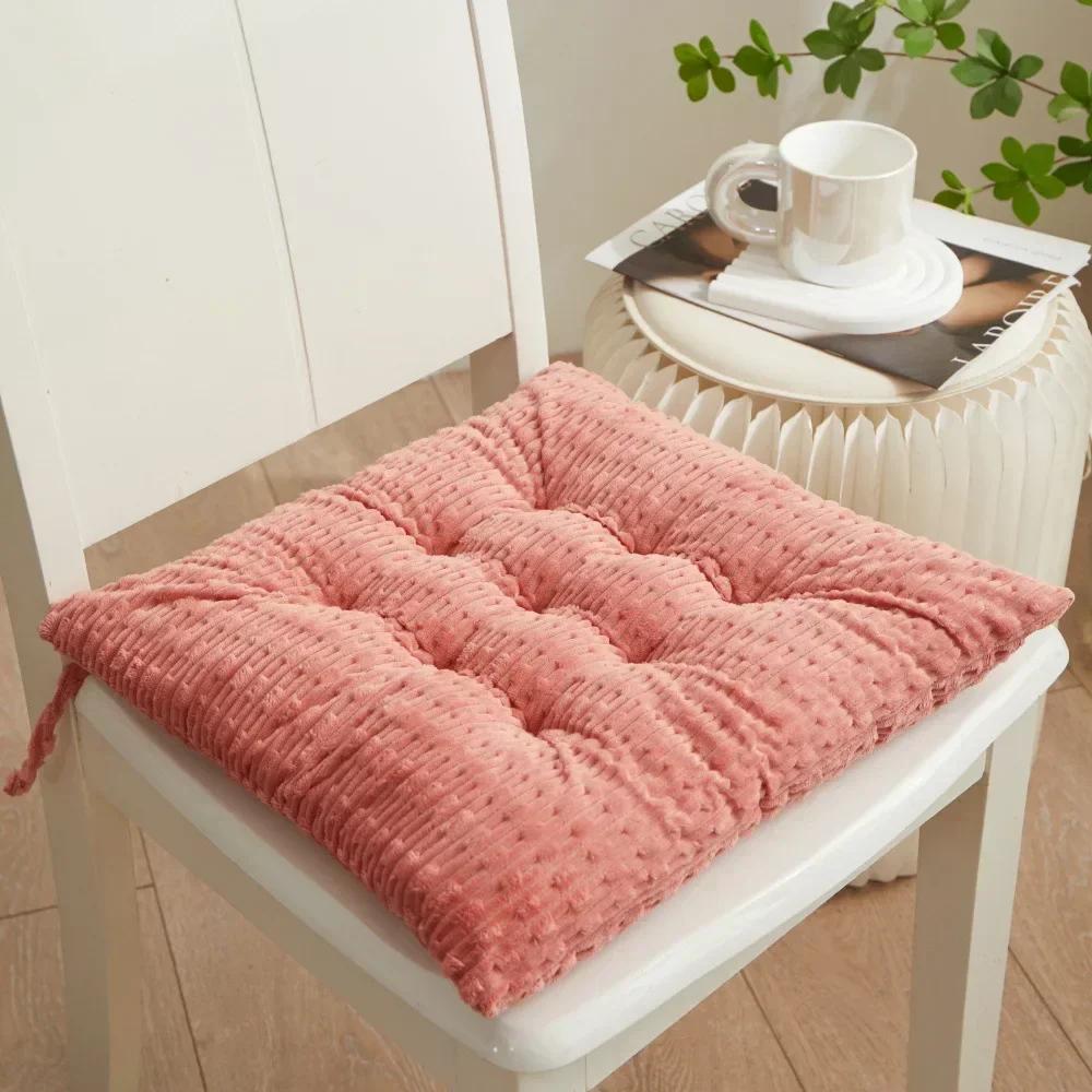 Restaurant Coffee Shop Dining Chair Butt Plush Cushion Square Floor Sit Cushion for Home Office Chair Cushion Home Decor