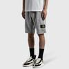 STONE ISLAND Шорты-карго Бермуды 'Серый меланж' Мужские 741564651-V0M64