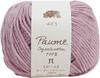 Pomme Lily Medium 506 2428 Sets Fruit-Dyed Yarn, Weight, Col. Grape, 25g, Approx. 78m, 5-Ball Set,