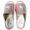 Hello Kitty Sandals Women's Thick Sole Cushion Cute Character HELLO KITTY Indoor and Outdoor Shoes Lightweight Soft Stylish Pearl Metallic Pink M