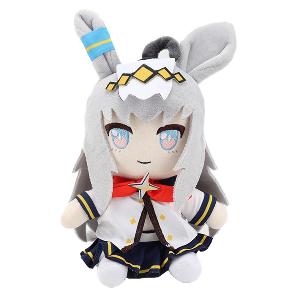 25 см Новые плюшевые игрушки Uma Musume Pretty Derby Мягкие игрушки из фильма Милые мультяшные мягкие куклы Огури Кап Периферия для фанатов Подарки