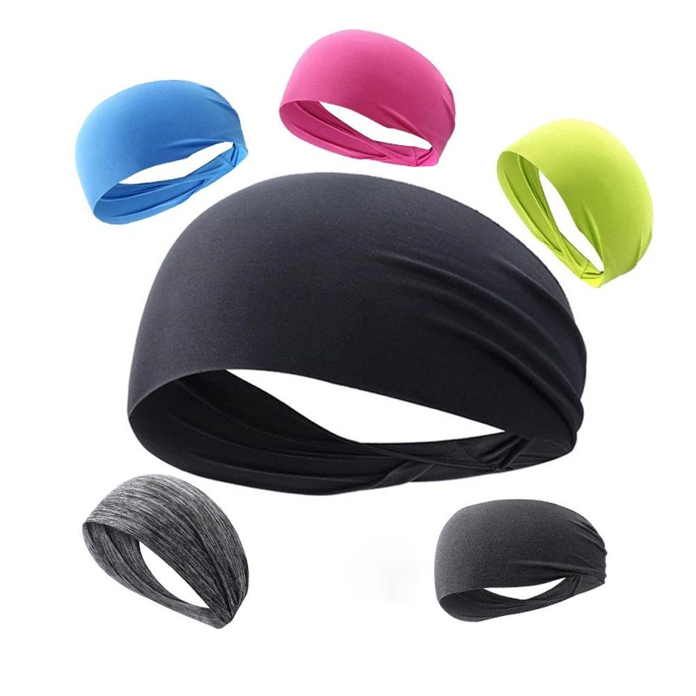 Bands Headband Sweat Headband Running Hair Band Sport Hairbands Fitness Headband Elastic Sweatband