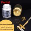Гуашь Pentel Pai с золотым пигментом и блестками для копирования сутр и студенческих работ.