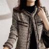 Jacket Women's Spring and Autumn New Tweed Short Small Fashion Foreign Style Top
