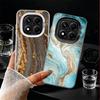 Ударопрочный чехол для телефона с узором из золотого гранита и мрамора для Xiaomi Redmi Note 15 14 13 12 Pro Plus 11 11S 11T 5G, защитный чехол от падения Funda