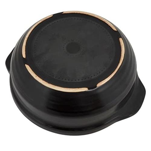 Living NEO IH-compatible Earthenware Pot, No. 8, Black
