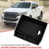Для Toyota Hilux Fortuner 2015-2019 2020 2021 2022 автомобильный подлокотник ящик для хранения центральной консоли-органайзер лоток-контейнер держатель поддона